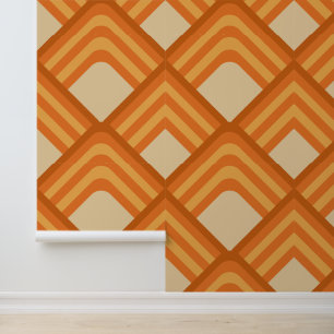 Seventies geometric wallpaper