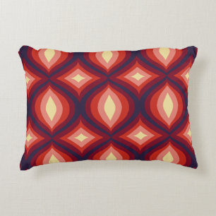 Seventies Mid Century Retro fabric Decorative Cushion
