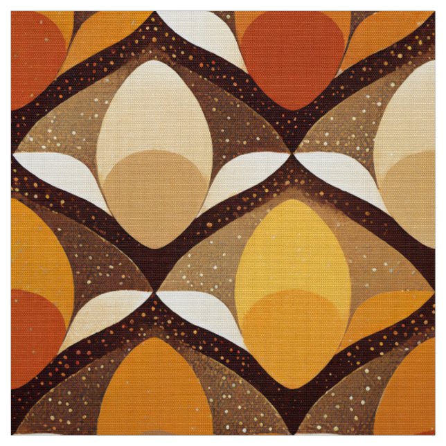 Seventies retro fabric pattern (Swatch)