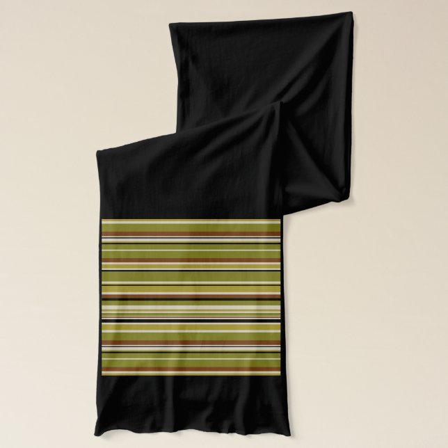 Seventies Stripes Scarf (Left)