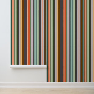 Seventies stripes wallpaper