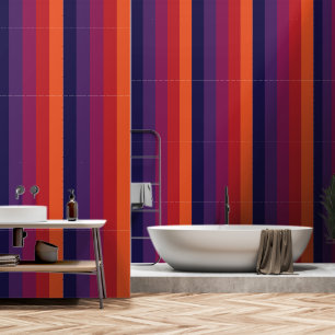 Seventies stripes wallpaper