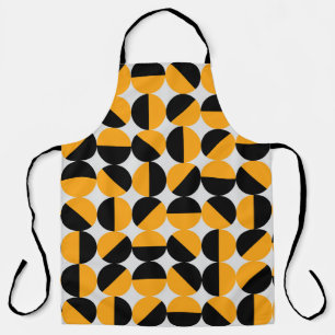 Seventies style, geometric half circles. apron