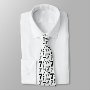 Seventieth Birthday or Seventh Anniversary Necktie