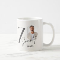 Seventy 70 Birthday Photo Personalized Milestone