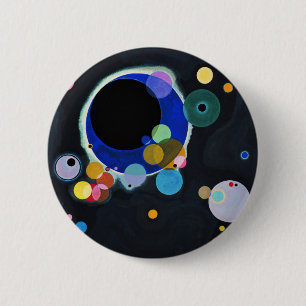 Several Circles 6 Cm Round Badge