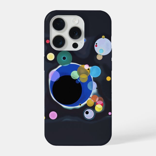 Several Circles, Vassily Kandinsky in digital iPhone Case (Back)