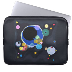Several Circles, Vassily Kandinsky in digital Laptop Sleeve