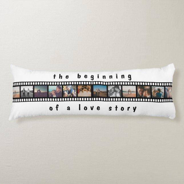 Several Photos Collage Inspirational Family Body Cushion (Front)