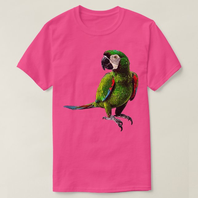 Severe Macaw Beautiful Chestnut Fronted Macaw Parr T-Shirt (Design Front)