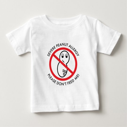 Severe Peanut Allergy Baby T-Shirt