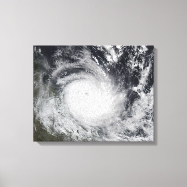 Severe Tropical Cyclone Hamish Canvas Print (Front)