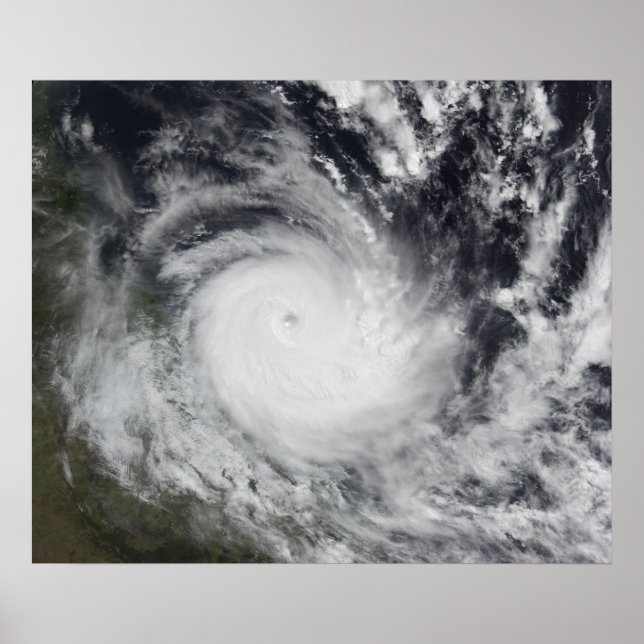 Severe Tropical Cyclone Hamish Poster (Front)