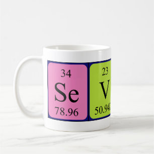 Severin periodic table name mug