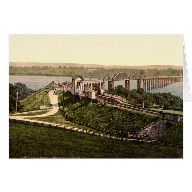 Severn Bridge, Sharpness, Gloucestershire, England (Front Horizontal)