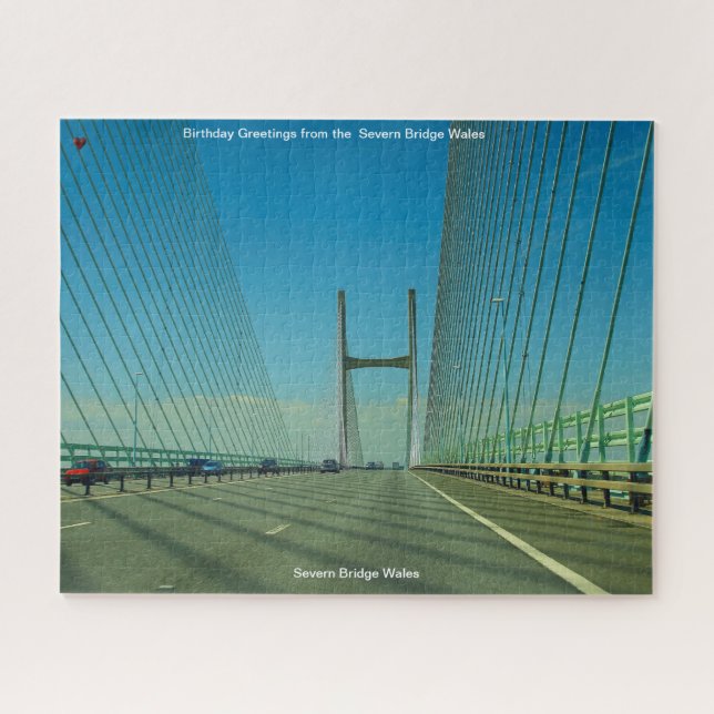 Severn Bridge Wales Jigsaw Puzzle (Horizontal)