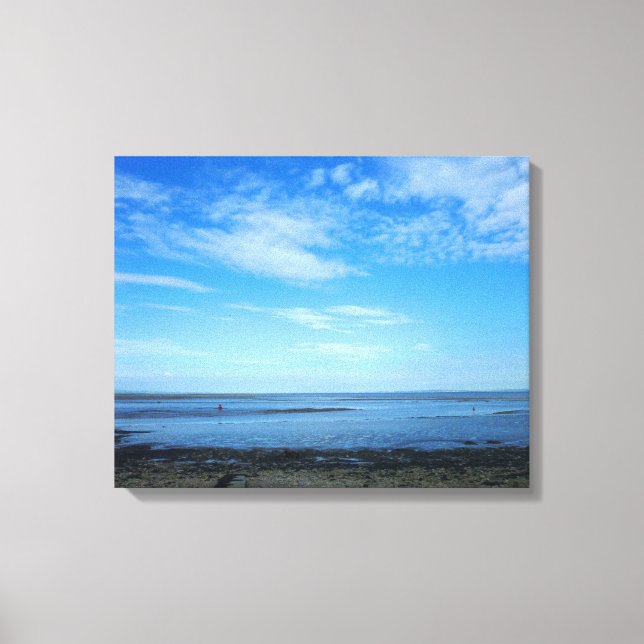 Severn Estuary at Penarth Canvas Print (Front)