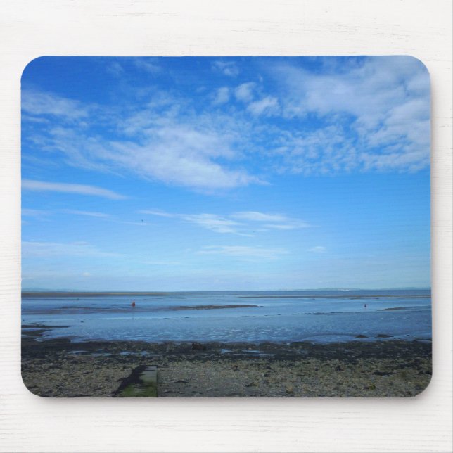 Severn Estuary at Penarth Mouse Mat (Front)