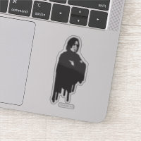 Severus Snape Arms Crossed B-W