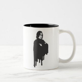 Severus Snape Arms Crossed B-W Two-Tone Coffee Mug