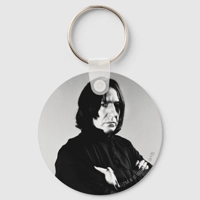 Severus Snape Arms Crossed Key Ring (Front)