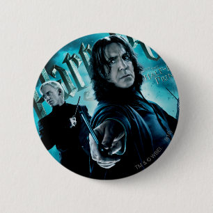 Severus Snape With Death Eaters 1 6 Cm Round Badge
