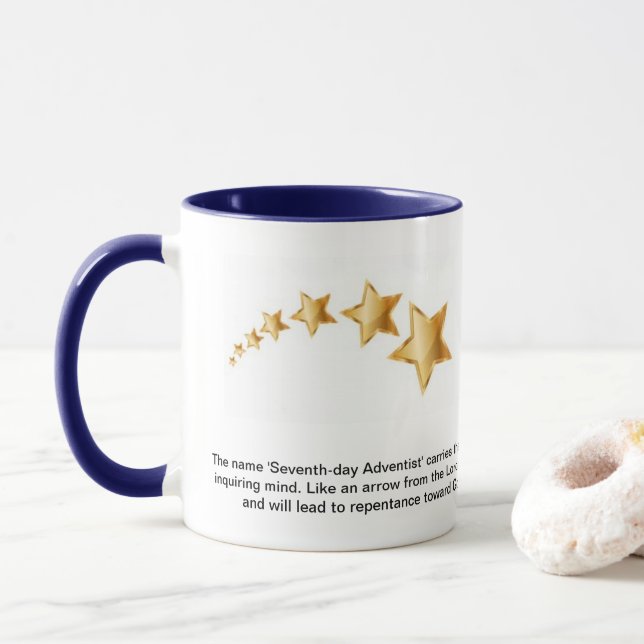 Seveth-Day Adv Mug (With Donut)