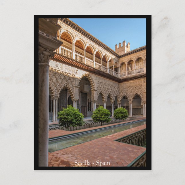 Sevilla City, Spain Postcard (Front)