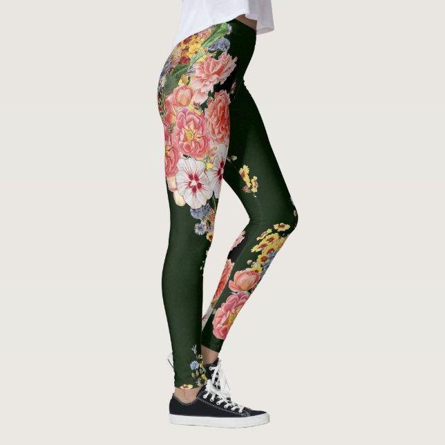 Sevilla Floral Leggings (Right)