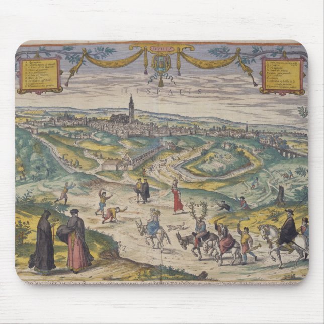 Sevilla Mouse Mat (Front)