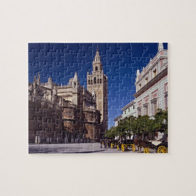 Sevilla, Spain | La Giralda Jigsaw Puzzle (Horizontal)