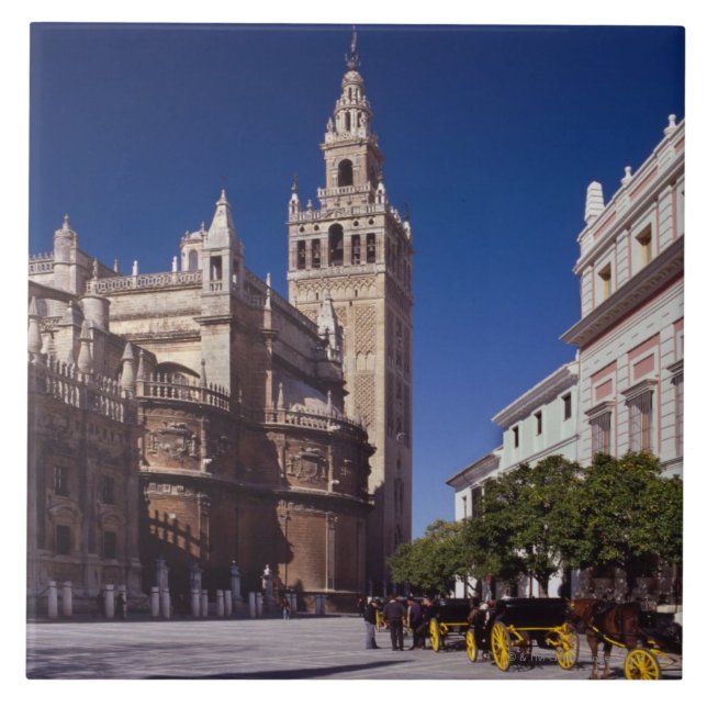 Sevilla, Spain | La Giralda Tile (Front)