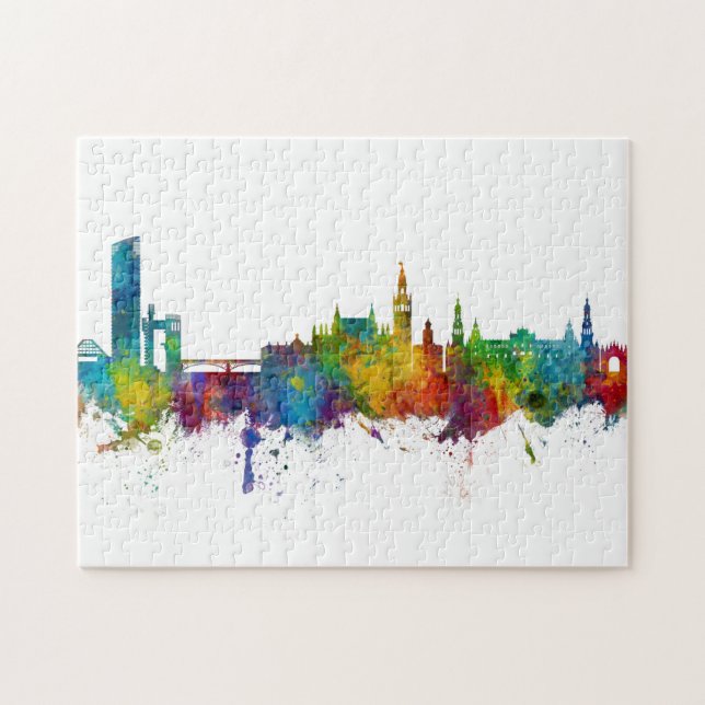 Sevilla Spain Skyline Jigsaw Puzzle (Horizontal)