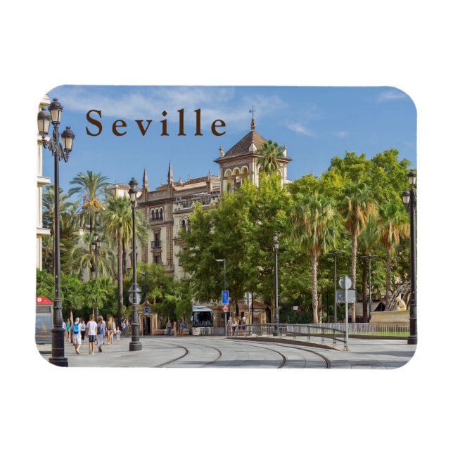 Seville. #19.   magnet (Horizontal)