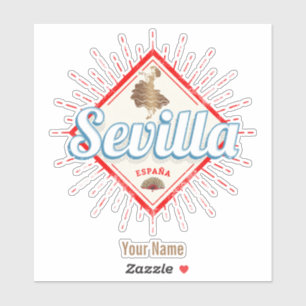 Seville Andalusia Spain Retro Flamenco Vintage