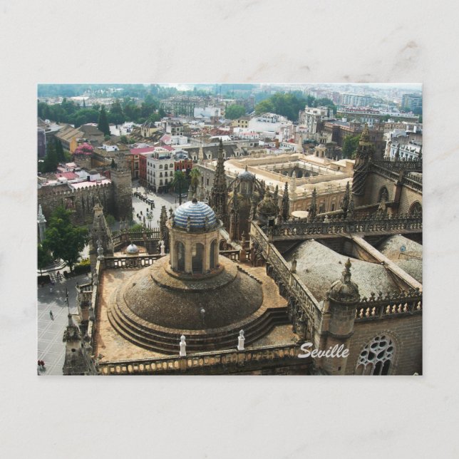 Seville from La Giralda Postcard (Front)