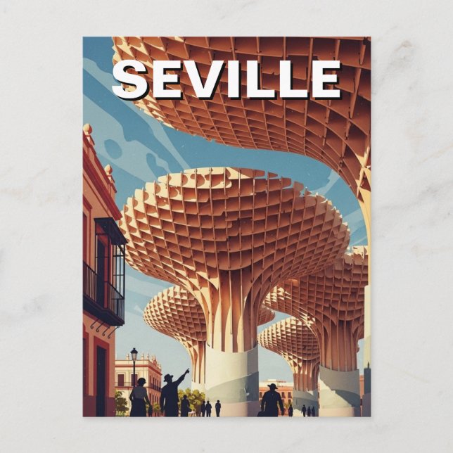 Seville Metropol Parasol Postcard (Front)