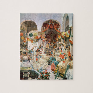 Seville (oil on canvas) jigsaw puzzle