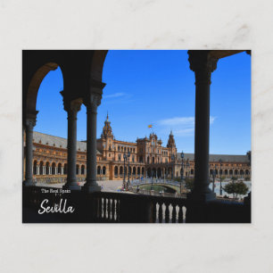 Seville  Plaza de Espana Postcard