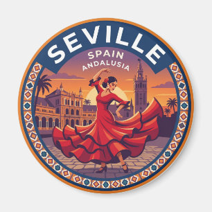 Seville Spain Magnet