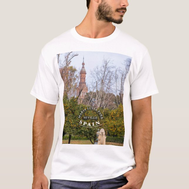 Seville Spain Maria Luisa park  T-Shirt (Front)
