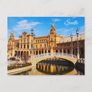 Seville Spain postcard