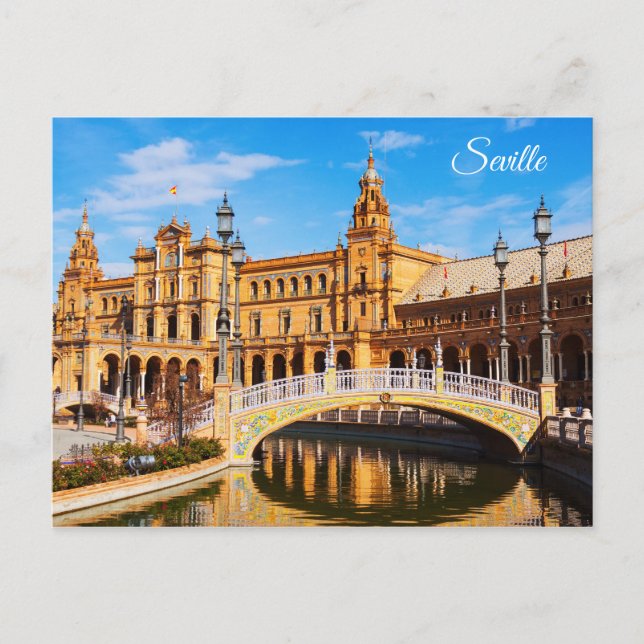 Seville Spain postcard (Front)