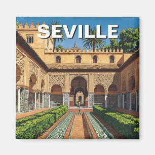 Seville Spain Real Alcazar Magnet