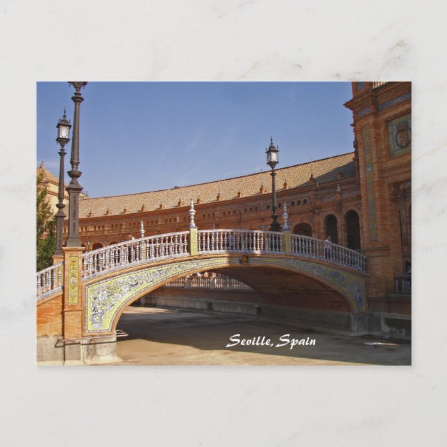 Seville, Spain Square postcard (Front)