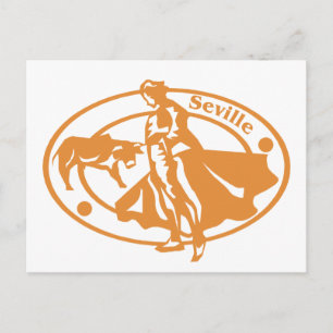 Seville Stamp Postcard