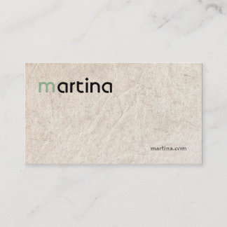 Seville X Business Card