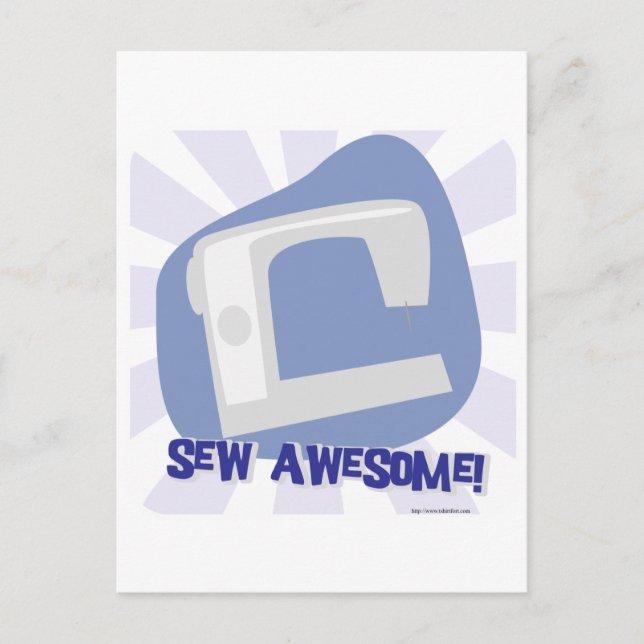 Sew Awesome! Postcard (Front)