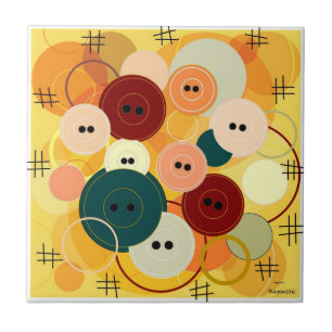 Sew Buttons Tile