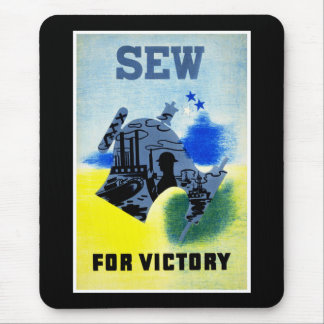 Sew for Victory Mouse Mat